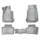 Коврики салонные для Mercedes-Benz GLC (X253) 3D (2015)\ Mercedes-Benz GLC Coupe (C253) 3D (2016) (серый), (арт: NPA11-C56-525-G)