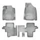 Коврики салонные для Nissan Pathfinder (R52) 3D (2014) (5 мест) (серый), (арт: NPA11-C61-454-G)