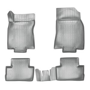 photo Коврики салонные для Nissan Qashqai (J11) 3D (2015) (российская сборка) (серый), (арт: NPA11-C61-608-G)