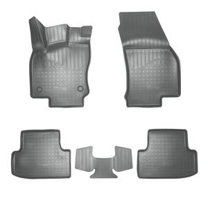 photo Коврики салонные для Seat Ateca 3D (2016) (серый), (арт: NPA11-C80-110-G)
