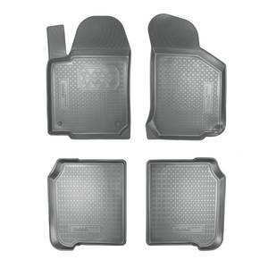 photo Коврики салонные для Skoda Octavia I (A4) (1997-2000)\ Skoda Octavia Tour (A4) (2000-2010) (серый), (арт: NPL-Po-81-40-G)