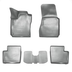 Коврики салонные для Smart Forfour W453 3D (2014) (серый), (арт: NPA11-C82-200-G)