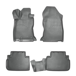 photo Коврики салонные для Subaru Forester 3D (2019) (серый), (арт: NPA11-C84-124-G)