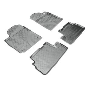 photo Коврики салонные для Toyota Corolla Verso (E12) (2007-2009) (серый), (арт: NPL-Po-88-14-G)