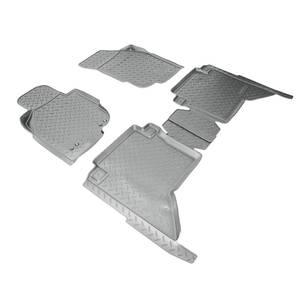 photo Коврики салонные для Toyota Hilux (N2) (2011-2015) (серый), (арт: NPL-Po-88-181-G)