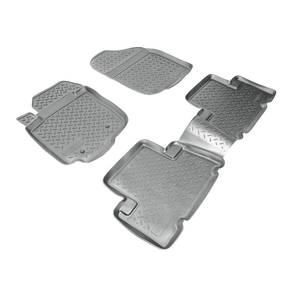 Коврики салонные для Toyota RAV4 (A2,XA3) (2005-2009) (серый), (арт: NPL-Po-88-44-G)
