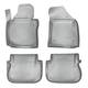 Коврики салонные для Volkswagen Caddy III (2004-2015)\ Volkswagen Caddy IV (2015) (2 задн.сдвижные двери) (серый), (арт: NPA10-C95-024-G)