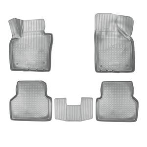 photo Коврики салонные для Volkswagen Tiguan 3D (2011-2016) (серый), (арт: NPA11-C95-511-G)