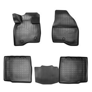 Коврики салонные для Ford Explorer (U502 рестайлинг) 3D (2017) (5 мест), (арт: NPA11-C22-185)
