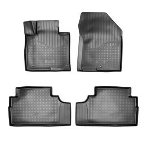 photo Коврики салонные для Hyundai Santa Fe 3D (2018) (7 мест), (арт: NPA10-C31-531)