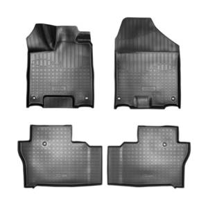 photo Коврики салонные для Honda Pilot III 3D (2015) (5 мест), (арт: NPA10-C30-700)