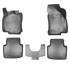 Кликните для увеличения изображения Коврики салонные для Skoda Superb III 3D (2015), (арт: NPA11-C81-820)