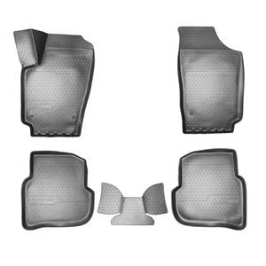 photo Коврики салонные для Volkswagen Polo (SD) 3D (2010), (арт: NPA11-C95-421)