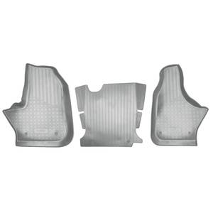 photo Коврики салонные для GAZ Gazel Next (2016-2021) (пер., ручка КПП на приборной панели)/GAZ GaZon Next (2019) (пер., ручка КПП на приборной панели) (серый), (арт: NPA01-C23-205-G)