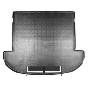 Кликните для увеличения изображения Коврики в багажное отделение с фартуком для Hyundai Santa Fe (2018) (7 мест, длинный), (арт: NPA00-T31-531-AP)