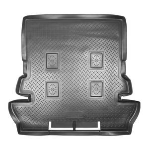 Кликните для увеличения изображения Коврики в багажное отделение с фартуком для Toyota LC-200 (J20A) (2007) (7 мест), (арт: NPL-P-88-50-AP)