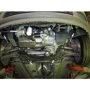 Кликните для увеличения изображения Защита картера и КПП - FORD Fusion (2002 - 2012) г. ( арт: 08.1302 )