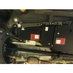 Защита топливных и тормозных магистралей - GEELY Atlas (2018 - 2021) г. ( арт: 28.4290 ) photo2 Интернет магазин Автоаксессуаров Защита Картера, МКПП, АКПП, РК (Шериф)