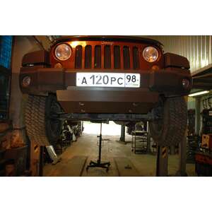 Защита рулевых тяг - JEEP Wrangler (2006 - 2018) г. ( арт: 04.2275 ) photo2 Интернет магазин Автоаксессуаров Защита Картера, МКПП, АКПП, РК (Шериф)