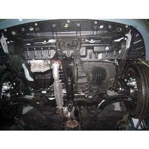 Защита картера и КПП - NISSAN Almera Classic (2006 - 2013) г. ( арт: 15.0909 ) photo1 Интернет магазин Автоаксессуаров Защита Картера, МКПП, АКПП, РК (Шериф)