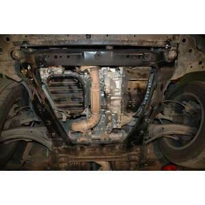 Защита картера и КПП - NISSAN X-Trail (2007 - 2014) г. ( арт: 15.1218 ) photo2 Интернет магазин Автоаксессуаров Защита Картера, МКПП, АКПП, РК (Шериф)