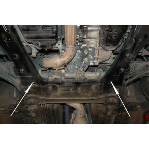 Защита картера и КПП - NISSAN X-Trail (2007 - 2014) г. ( арт: 15.1218 ) photo3 Интернет магазин Автоаксессуаров Защита Картера, МКПП, АКПП, РК (Шериф)