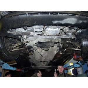 Кликните для увеличения изображения Защита картера - VOLKSWAGEN Passat B5 (1996 - 2001) г. ( арт: 26.1525 )