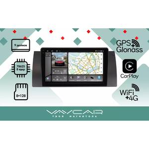 photo Штатная Магнитола для BMW E53, E39 (Android 13, 8 ядер UIS7862, 8+128Гб, SIM, QLED 2K 2000x1000)