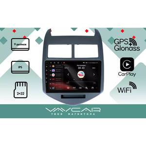 photo Штатная Магнитола для CHEVROLET Aveo 2011-2015 (Android 8.1, 4 ядра Speadrum 8141E, 2+32Гб)