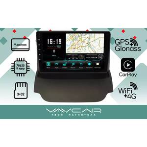 photo Штатная Магнитола для FORD EcoSport 2014-2017 (Android 13, 8 ядер UIS7862, 4+32Гб, SIM, QLED 1280x720)