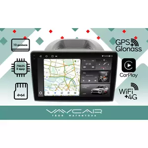 photo Штатная Магнитола для FORD EcoSport 2017-2019 (Android 13, 8 ядер UIS7862, 4+64Гб, SIM, QLED 2K 2000x1000)