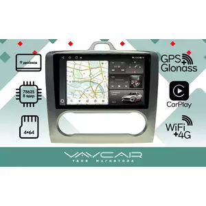 Кликните для увеличения изображения Штатная Магнитола Vaycar для FORD Focus II 2005-2011 Климат, арт: (VA17-003A-09VO4_2HD)