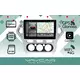 Штатная Магнитола для FORD Mondeo 4 2007-2010 (Android 13, 8 ядер UIS7862, 8+128Гб, SIM, QLED 2K 2000x1000)
