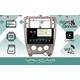 Штатная Магнитола для HYUNDAI Tucson 2004-2012 (Android 13, 8 ядер UIS7862, 4+32Гб, SIM, QLED 1280x720)