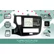 Штатная Магнитола для MITSUBISHI Outlander 2020+ (Android 13, 8 ядер UIS7862, 4+64Гб, SIM, QLED 2K 2000x1000)