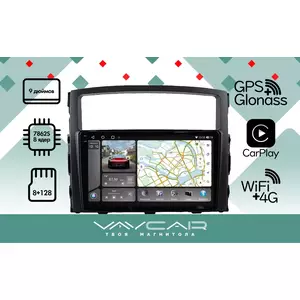 Штатная Магнитола Vaycar для MITSUBISHI Pajero IV 2007-2020, арт: (VA47-1009-09VO8_2HD)