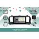 Штатная Магнитола для PEUGEOT Expert 2016-2022 (Android 13, 8 ядер UIS7862, 8+128Гб, SIM, QLED 2K 2000x1000)