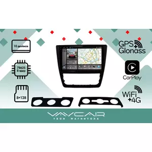 photo Штатная Магнитола для SKODA Yeti 2013-2017 (Android 13, 8 ядер UIS7862, 8+128Гб, SIM, QLED 2K 2000x1000)