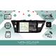 Штатная Магнитола для TOYOTA Corolla E170 2014-2016 (Android 13, 8 ядер UIS7862, 4+64Гб, SIM, QLED 2K 2000x1000)