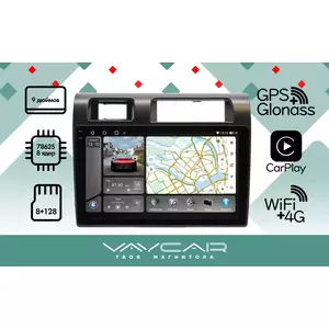 photo Штатная Магнитола для TOYOTA LC J70 2007-2014 (Android 13, 8 ядер UIS7862, 8+128Гб, SIM, QLED 2K 2000x1000)