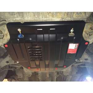 Защита картера и КПП - KIA Rio (2005 - 2010) г. ( арт: 11.1768 ) photo3 Интернет магазин Автоаксессуаров Защита Картера, МКПП, АКПП, РК (Шериф)