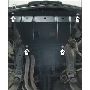 Защита Двигатель Audi 100 ( 1982-1990 ) г. арт: 00103 photo1 Интернет магазин Автоаксессуаров Защита картера, МКПП, АКПП, РК, ТБ (Мотодор)