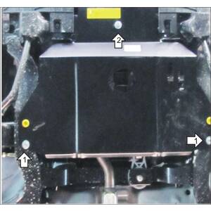 Защита Двигатель, Коробка переключения передач Chery IndiS ( 2011-2014 ) г. арт: 09013 photo1 Интернет магазин Автоаксессуаров Защита картера, МКПП, АКПП, РК, ТБ (Мотодор)