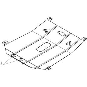 Защита Двигатель, Коробка переключения передач Chevrolet Aveo ( 2011-2015 ) г. арт: 03032 photo3 Интернет магазин Автоаксессуаров Защита картера, МКПП, АКПП, РК, ТБ (Мотодор)