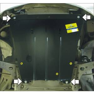 Защита Двигатель; КПП Ford Focus ( 1998-2004 ) г. арт: 00708 photo1 Интернет магазин Автоаксессуаров Защита картера, МКПП, АКПП, РК, ТБ (Мотодор)