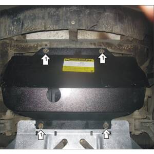 Защита Двигатель, Радиатор Great Wall Hover H5 ( 2013-2015 ) г. арт: 13104 photo1 Интернет магазин Автоаксессуаров Защита картера, МКПП, АКПП, РК, ТБ (Мотодор)