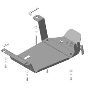 photo Защита Задний дифференциал Mercedes-benz M-class ( 2011-2015 ) г. арт: 01240