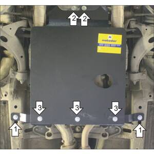 Защита КПП Subaru Outback ( 2000-2003 ) г. арт: 02228 photo1 Интернет магазин Автоаксессуаров Защита картера, МКПП, АКПП, РК, ТБ (Мотодор)