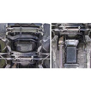 Защита Двигатель; КПП Toyota Crown ( 1999-2003 ) г. арт: 02549 photo3 Интернет магазин Автоаксессуаров Защита картера, МКПП, АКПП, РК, ТБ (Мотодор)
