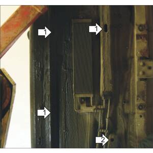 Кликните для увеличения изображения Защита Топливоохладитель Volkswagen Caddy ( 2004-2010 ) г. арт: 02721